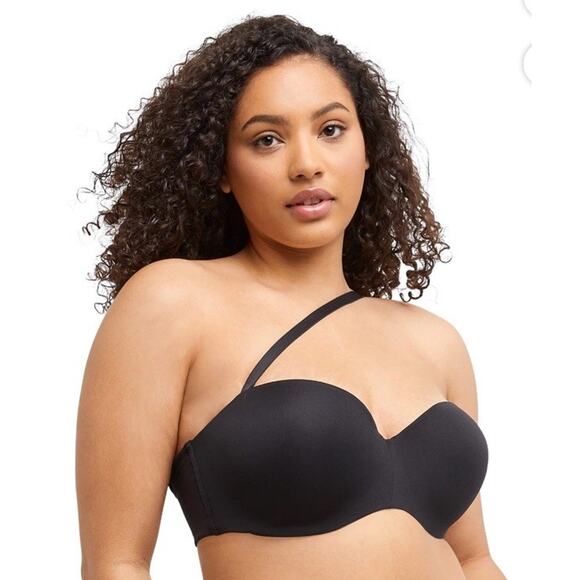 Maidenform Women's Strapless Lift Underwire‎ Bra SN0004 - Black 40DD - Picture 3 of 9